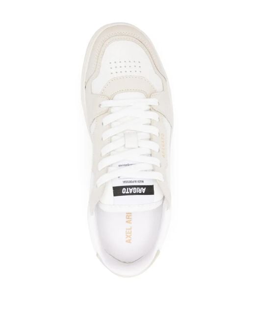 Axel Arigato White Dice Lo Low-Top Sneakers