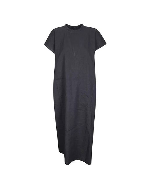 Sofie D'Hoore Blue Short-Sleeve Maxi Dress
