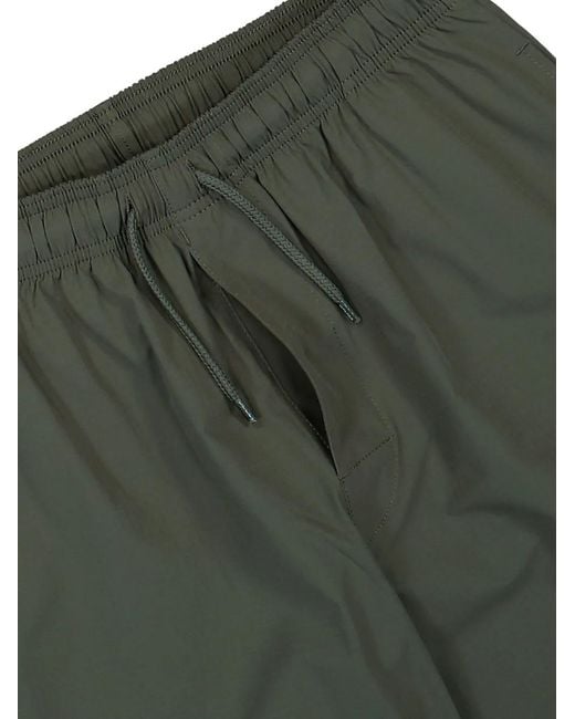 (w)taps Green Logo-Patch Track Pants for men