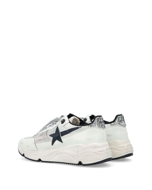 Golden Goose Deluxe Brand White Running Sole Shoes