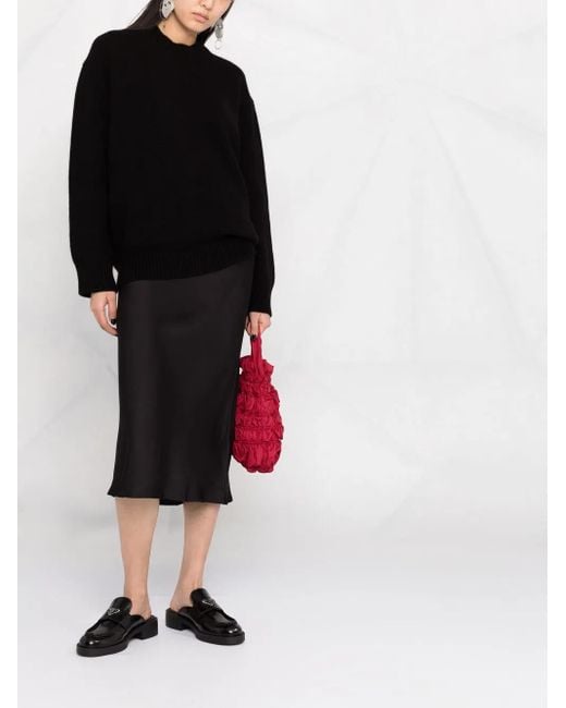 Anine Bing Black Bar Skirt