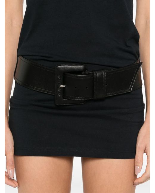 Balenciaga Black Kleid mit Gürtel