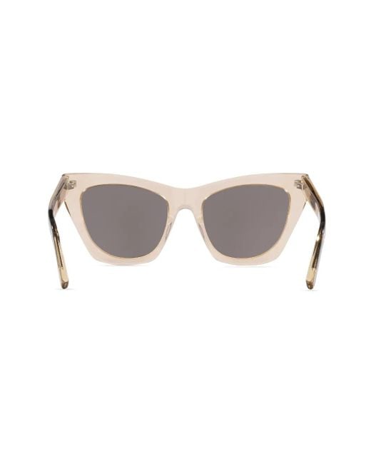Saint Laurent Pink Kate Sunglasses