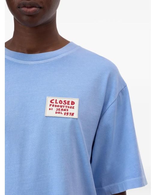 Closed Blue Relaxed T-Shirt