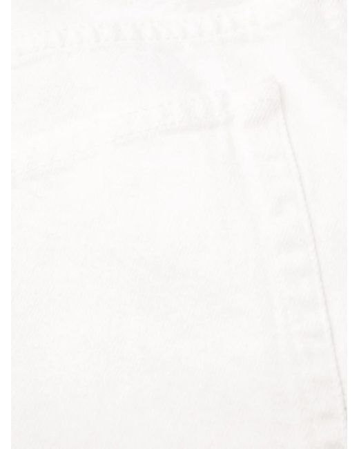Totême  White Classic Cut Denim