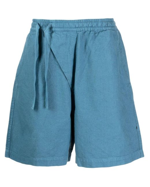 Maharishi Bermuda Shorts Met Trekkoord in het Blue voor heren