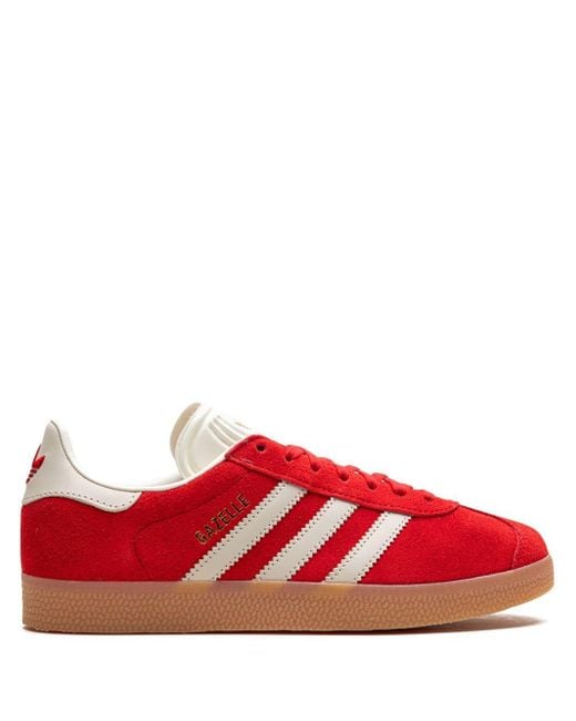 Adidas Gazelle Sneakers in het Red