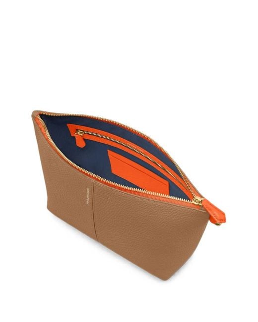Pouch Flaire Media di Maison De Sabre in Brown