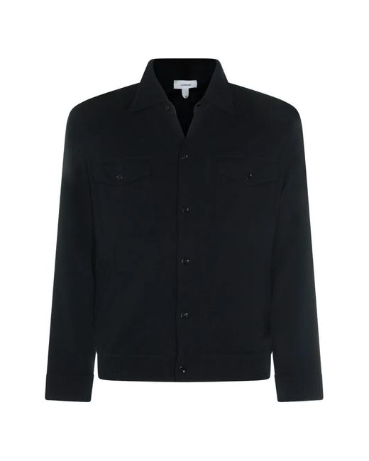 Lardini Black Buttoned Pocket Jacket for men