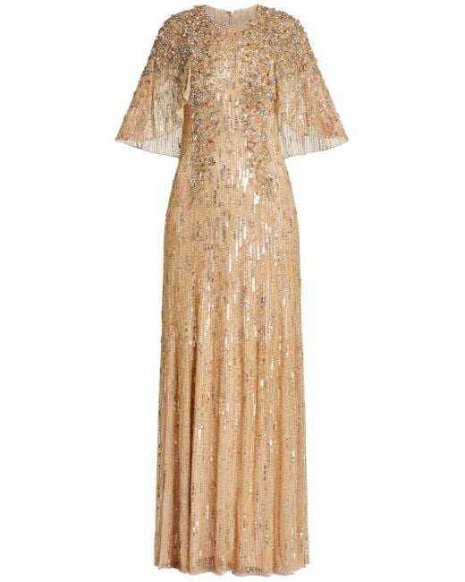 Jenny Packham Natural Astra Abendkleid