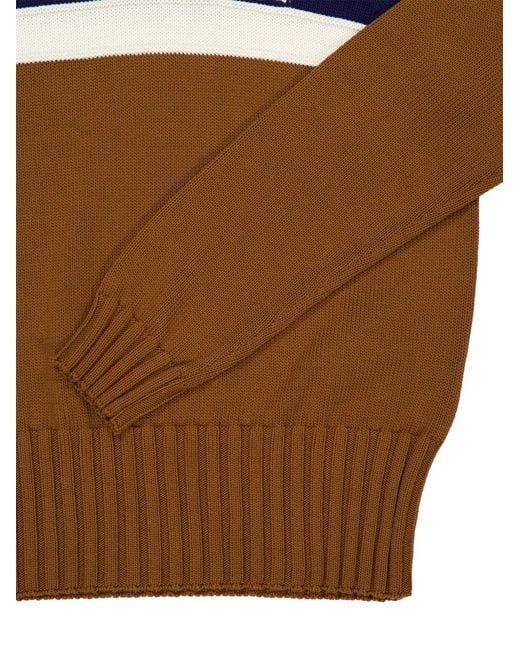 Pull Rayé Marni en coloris Blue