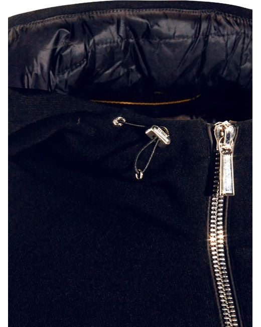 Moorer Blue Hooded Wool-Blend Jacket for men
