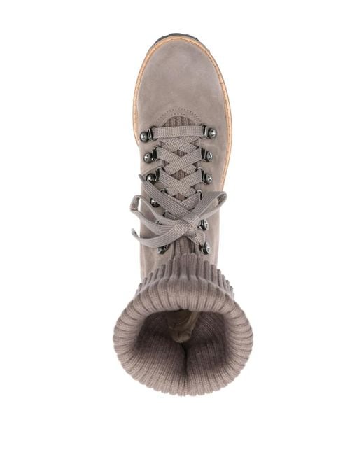 Le Silla Brown St. Moritz Boots