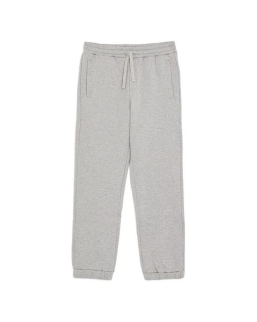 Valentino Garavani Gray Cotton Pants With Vltn-Print for men