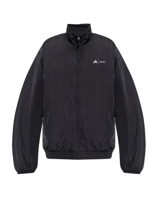 Adidas Blue X Moon Boot 3-Stripes Full-Zip Sweater for men