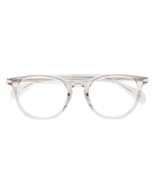 Rag & Bone Gray Square-Frame Glasses
