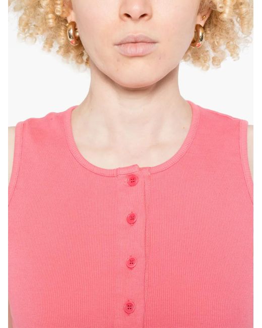 J.W. Anderson ボタン タンクトップ Pink