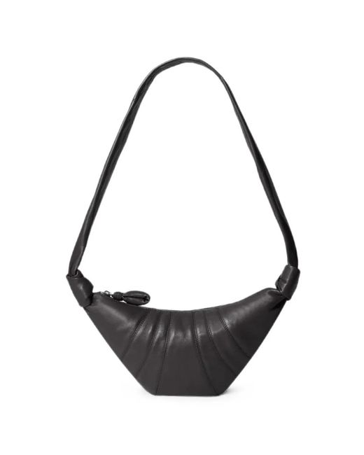 Lemaire Black Small Croissant Bag