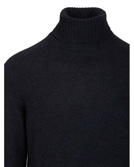 Pull Ample À Col Roulé Fedeli pour homme en coloris Blue