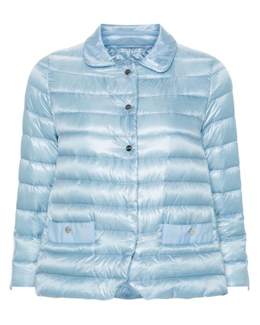 Herno Blue Quilted Padded Jacket