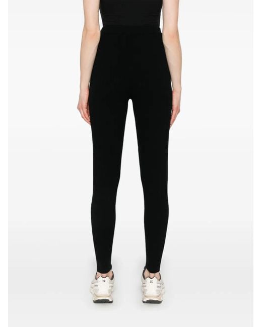 Yves Salomon テーパードパンツ Black