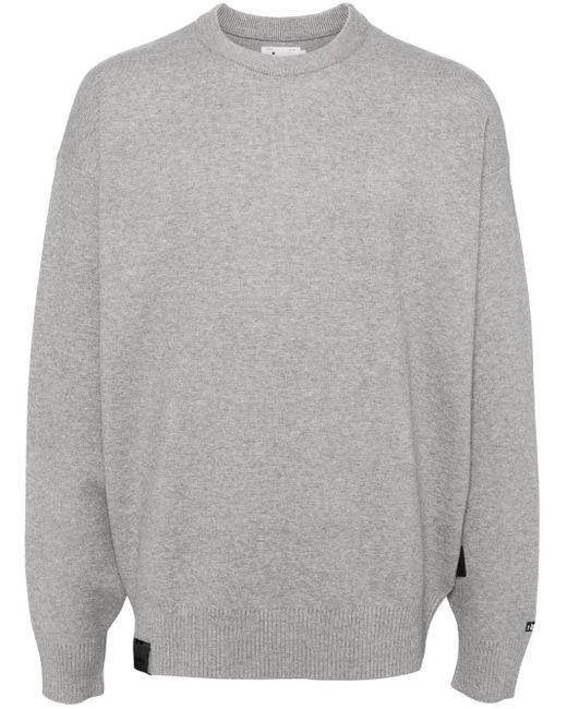 Izzue Pullover Mit Logo-Print in Gray für Herren