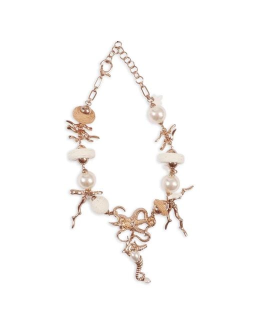 Weekend by Maxmara Metallic Collier À Ornements Marins
