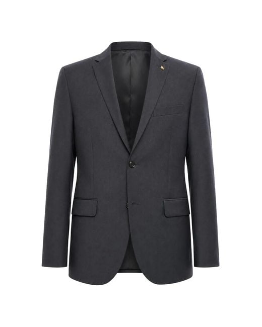 Corneliani Black Cc Collection Single-Breasted Suit for men