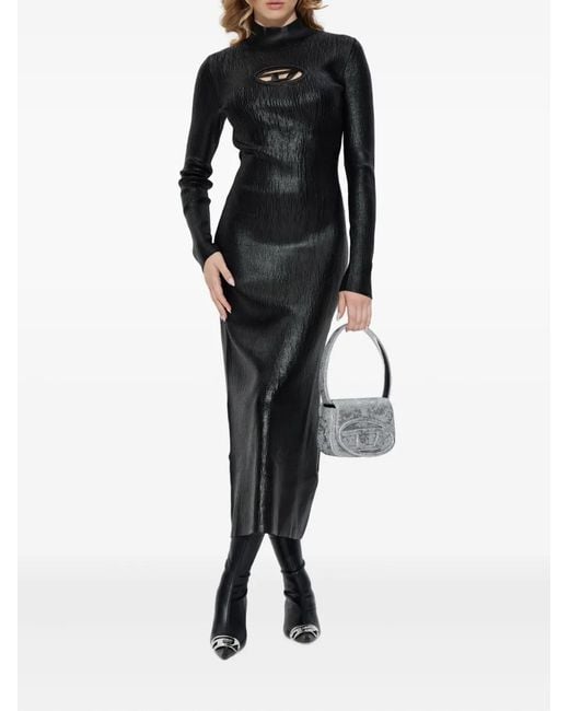 DIESEL Black M-Zary Viscose Dress