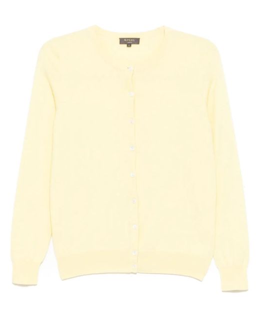 N.Peal Cashmere Olivia カーディガン Natural