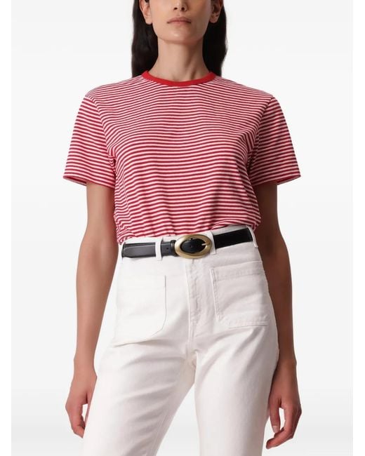 Fortela Pink Striped T-Shirt