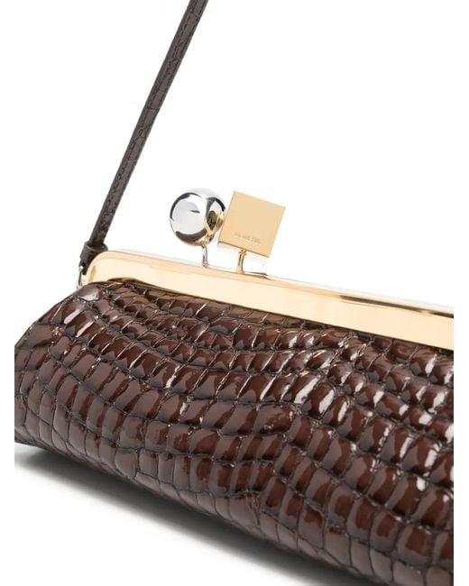 Jacquemus Brown Clutch Bags