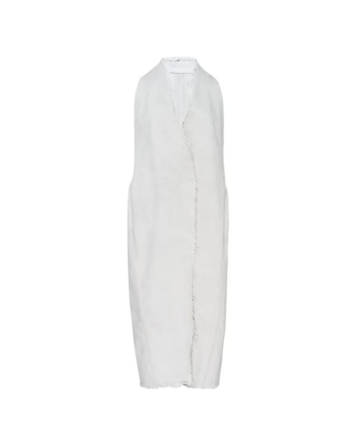 Chaleco Cyclops Largo Rick Owens de color White