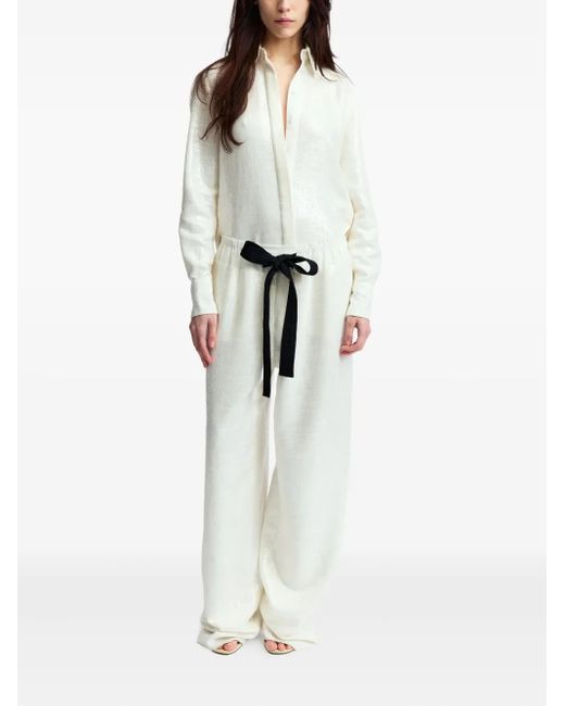 16Arlington White Ima Trousers