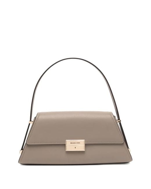 Michael Kors Gray Medium Ludlow Shoulder Bag