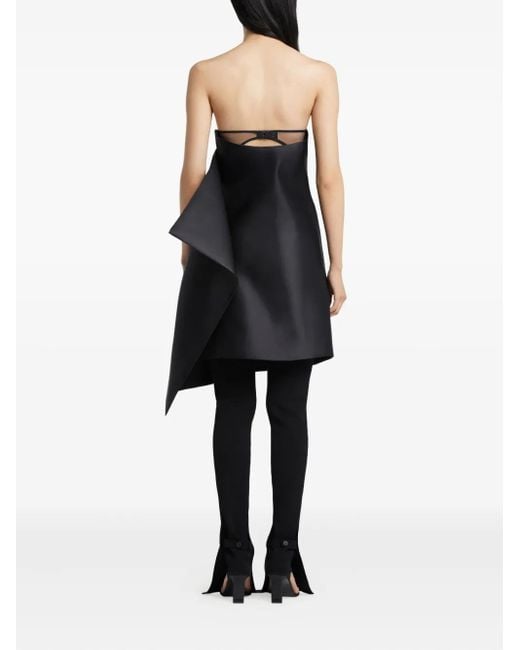 Courreges Black One-Minute Short Dress