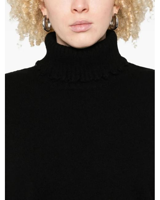 Uma Wang Black Pull En Cachemire