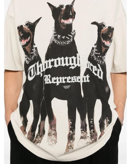 Represent White T-Shirts And Polos for men