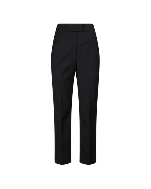 Entire studios Black Concealed-Fastening Trousers