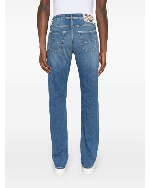 Jacob Cohen Slim-fit Jeans in het Blue voor heren