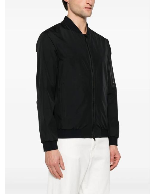 Herno Black Windstopper Jacket for men