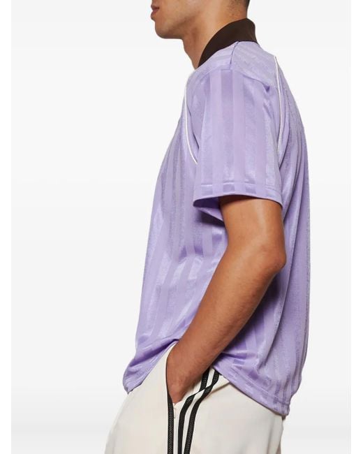 Adidas Purple X Wales Bonner T-Shirt De Football for men