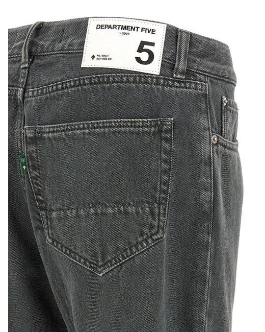 Vaqueros Musso con parche del logo Department 5 de hombre de color Gray