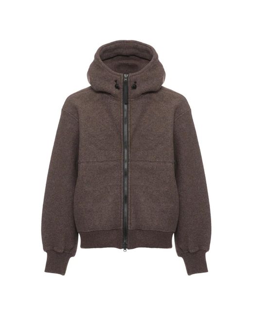 Canada Goose Brown Chilliwack Fleece Bomber Jacket for men