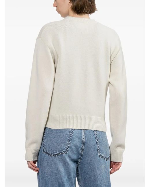 A.P.C. Vest Met Logoprint in het White