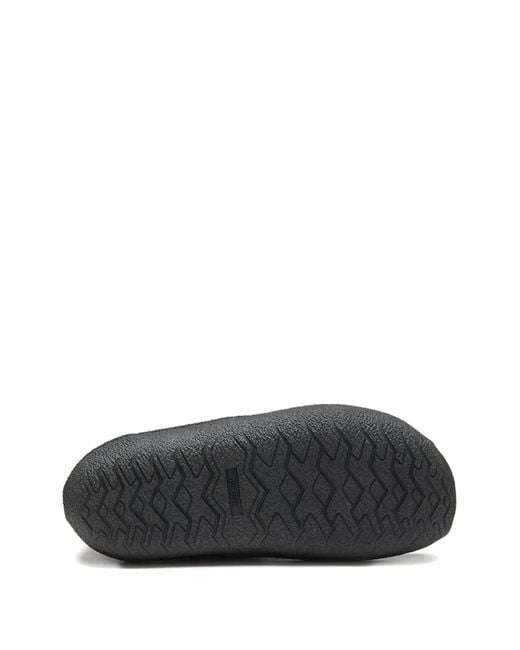 Suicoke Black Leather Slippers