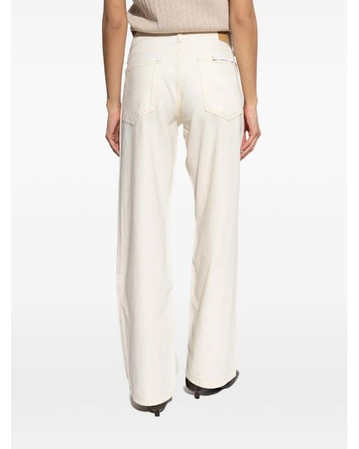 Rag & Bone Natural Straight-Leg Jeans