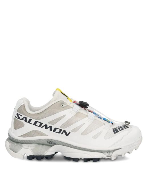 Salomon White Xt-4 Quicklace Sneakers