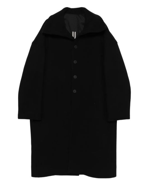 メンズ Rick Owens ロングスリーブ コート Black