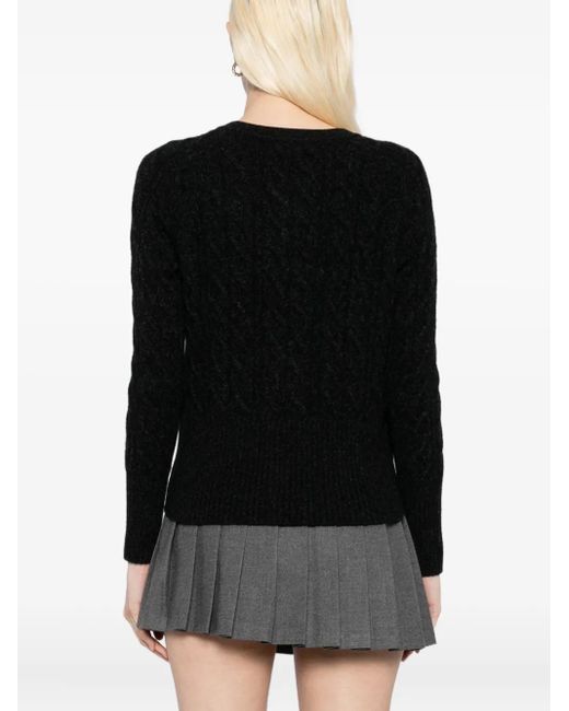 Cárdigan Myla N.Peal Cashmere de color Black